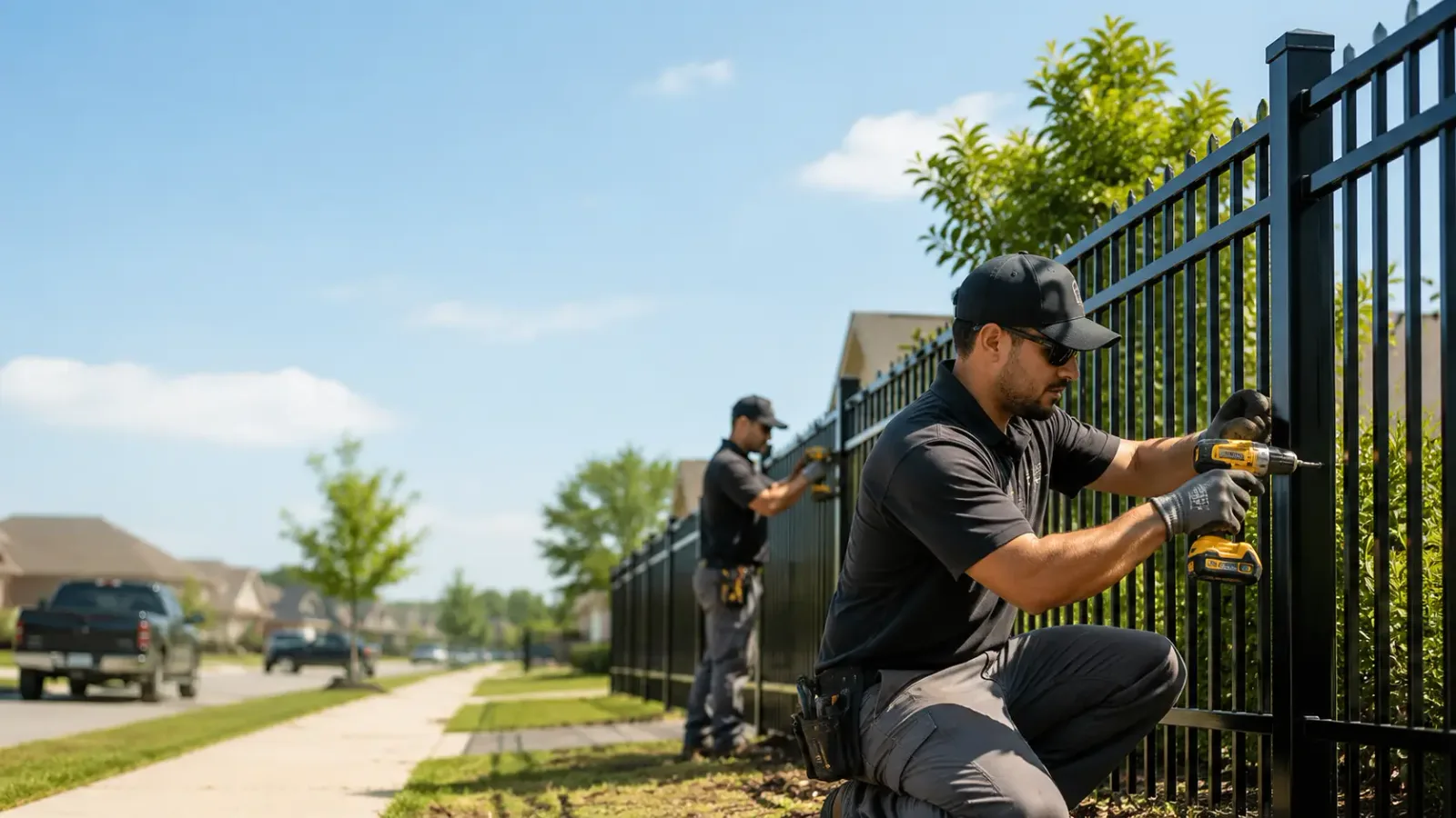 Metal Fence Installation in Chesterfield, NJ